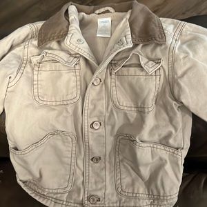 Boys brown winter coat